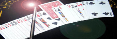 Zauberer Karten Tricks Künstler Zaubershow